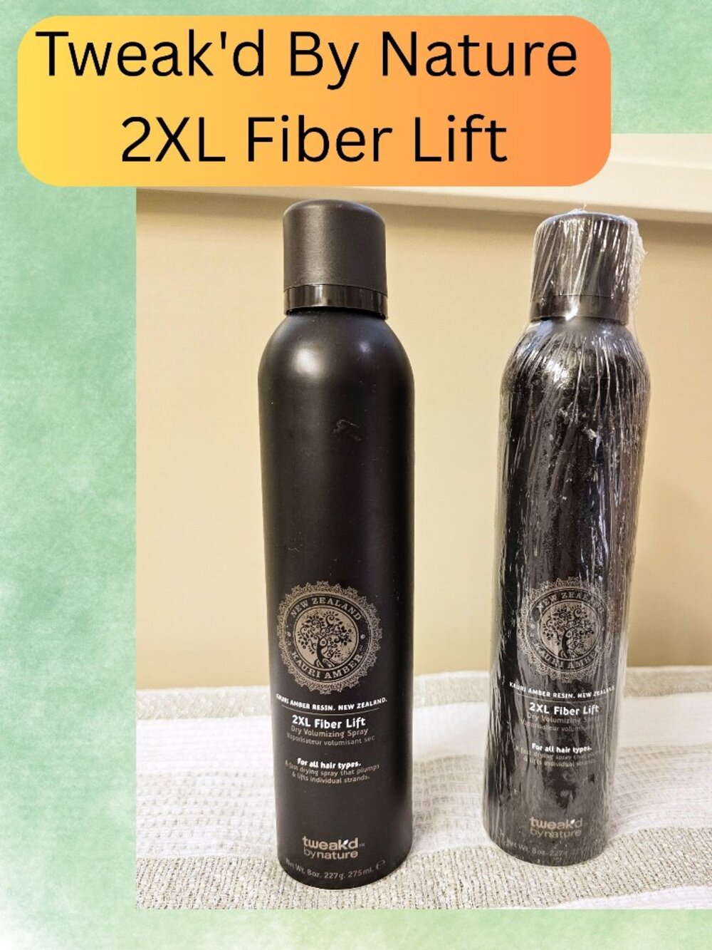 Tweak'd by Nature 2XL FIBER LIFT Volumizing Spray 8oz